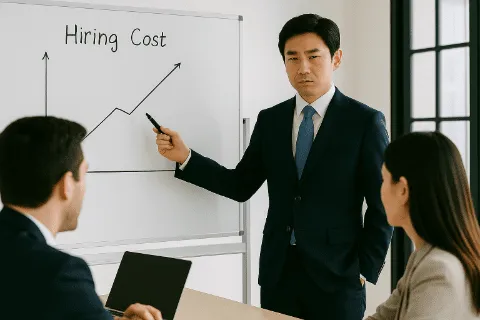 課題3：採用しても定着しない